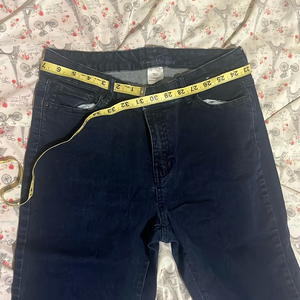 Womens pants size 8 dark blue